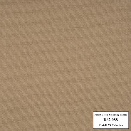 D62.088 Kevinlli V4 - Vải Suit 60% Wool - Vàng kim
